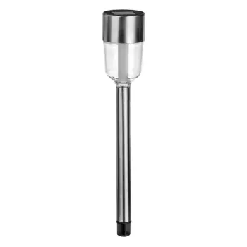 Fener diellor i rrumbullakët silver 34.8cm