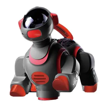 Lodër robot qen me muzikë dhe drita