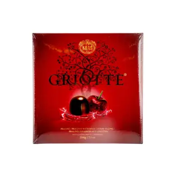 Bonbonjera me qershi Griotte 204gr