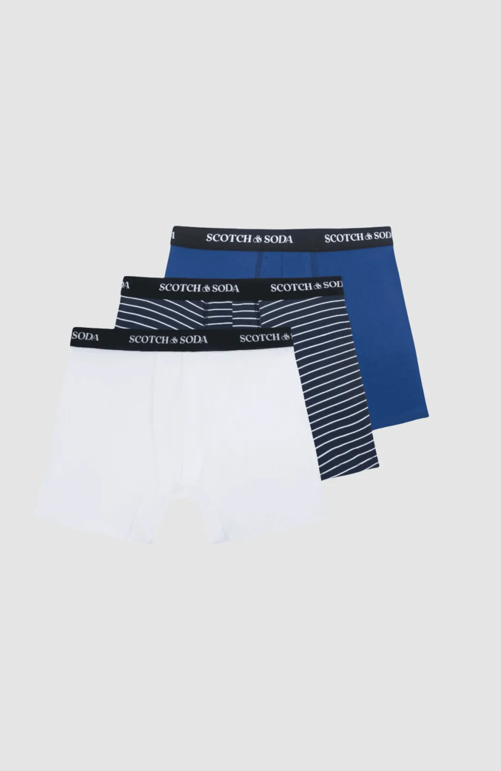 3pk mens cotton stretch boxer brief - 1