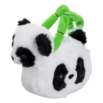 Cantë pellushi në formë panda 22 cm