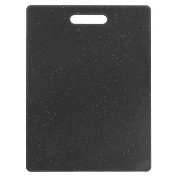Tabaka prerëse plastike për kuzhine gri me pika të bardha 36.5x27cm