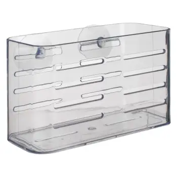 Raft banjoje transparent me vakum 18.7x10x12.2cm