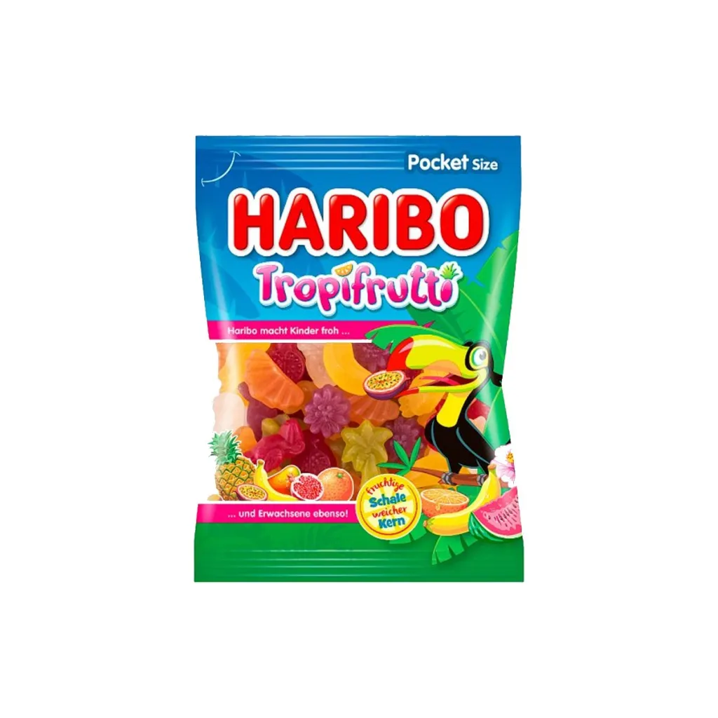Bonbona fruta tropikale Haribo 100gr - 1