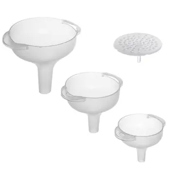 Set me 3 hinka plastike Frosty dhe sitë - 4 copë