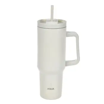 Gotë termike me pipë, gotë bezhë me dorezë 1200 ml