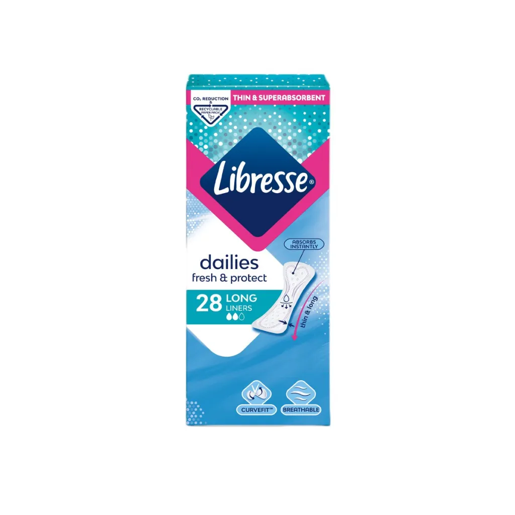 Vata dit. Libresse long daily liners 28c - 1