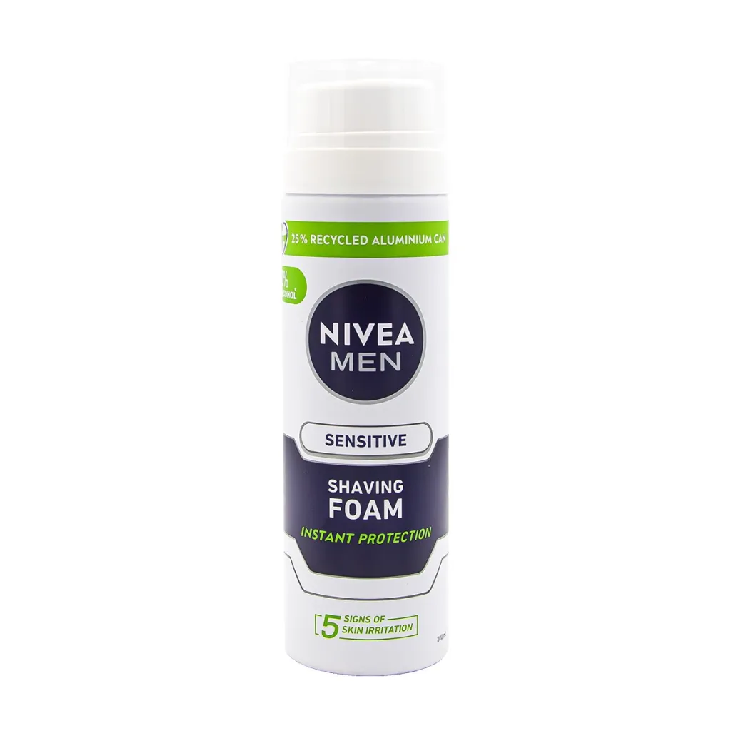Shkum rroje sensitive Nivea 200ml - 1