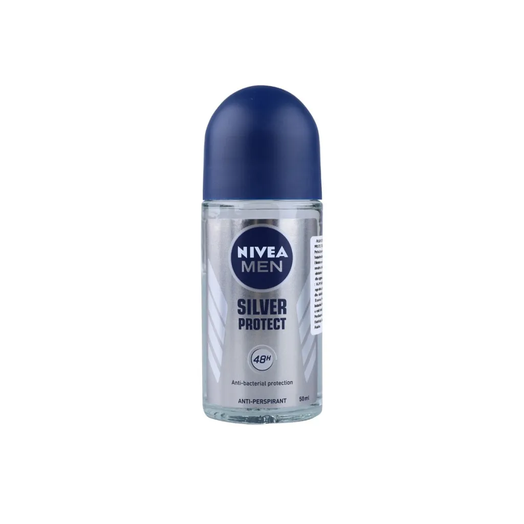 Rollon per meshkuj silver Nivea 50ml - 1