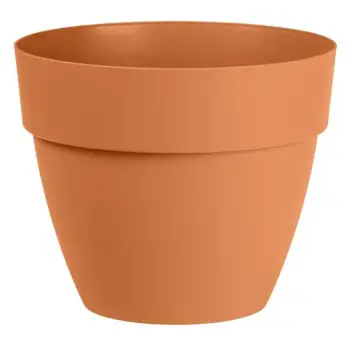 Vazo lulesh plastike portokalli Ø20x16.5cm - 7L