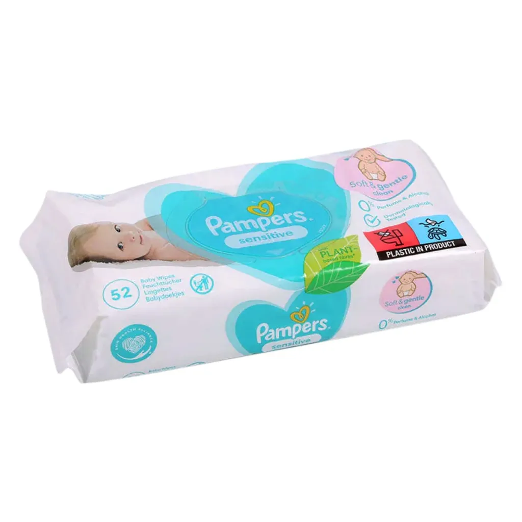 Leter e lagur Pampers sensitive 52cope - 1