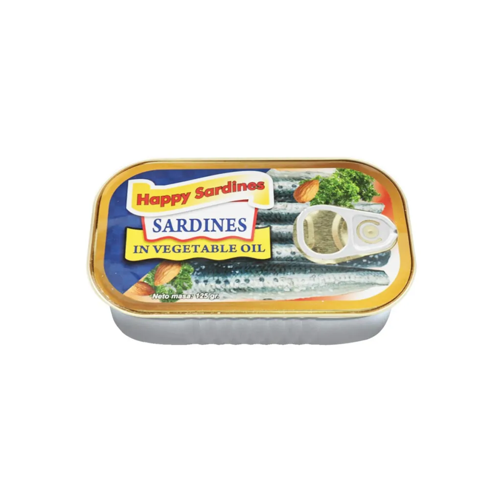 Sardine me vaj Happy 125gr - 1