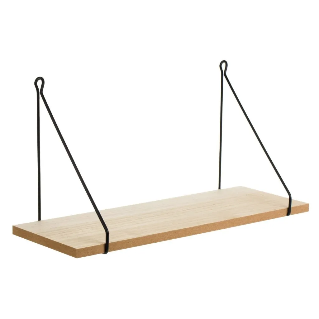 Raft dekorativ MDF metal 40x15x20cm - 1