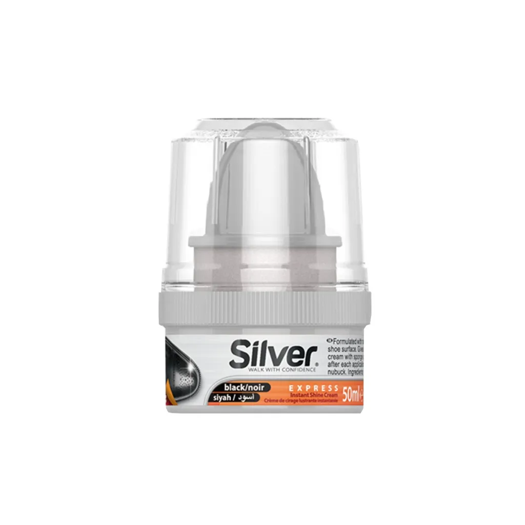 Ngjyre per kepuce e zeze Silver 50ml - 1