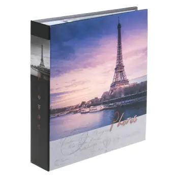 Album fotosh me pamje perëndimi I diellit në Paris 22x22cm (200 faqe)