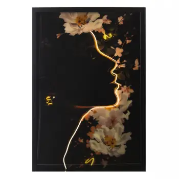 Kornizë me profil femre dhe ndriçim LED 40x60cm