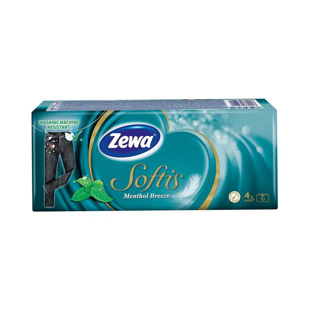 ZEWA SOFTIS MENTHOL 10*10 - 1