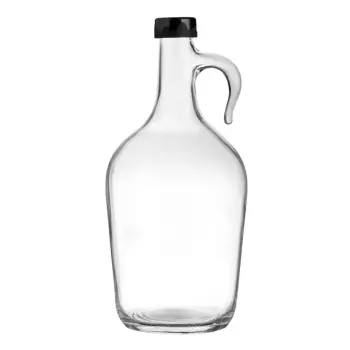 Enë vaji shishe qelqi me dorezë 1.5L