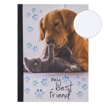 Bllok B5 2T me dizajn qeni &amp; mace "My Best Friend" - 64F