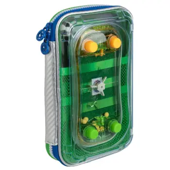 Kuletë jeshile me lodër uji futbolli 22.5x6x14cm