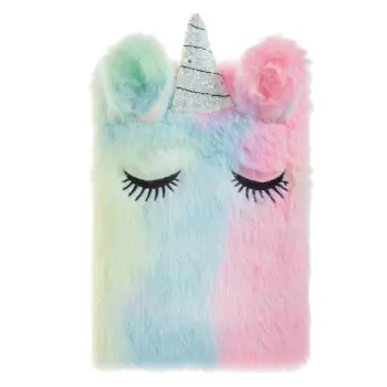 Bllok A5 me vija rozë ombre me pelllush me dizajn Unicorn - 80F