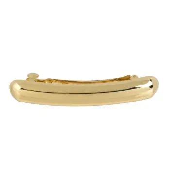 Kapëse flokësh Barrete ngjyrë gold 7.5 cm
