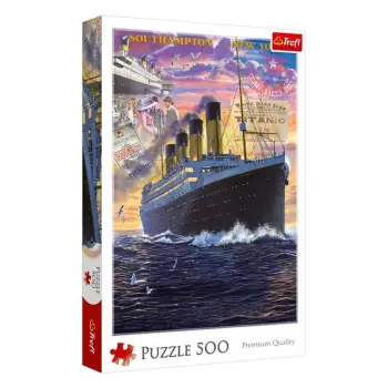 Puzzle me Titanik (500 copë) - Trefl