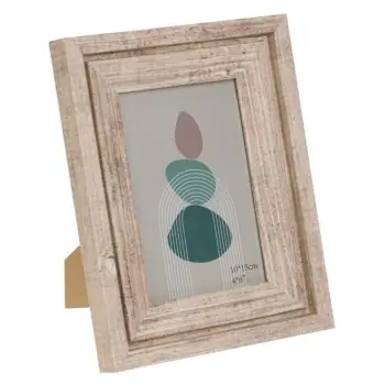 Kornizë dekorative prej druri me kornizë të dyfishtë 10x15cm
