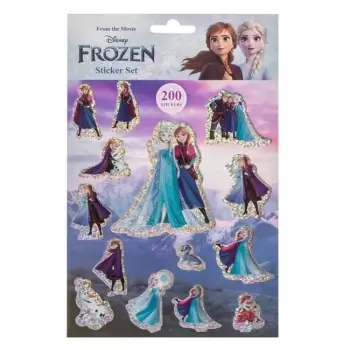 Set me stickers me Frozen 200 copë - 4 copë