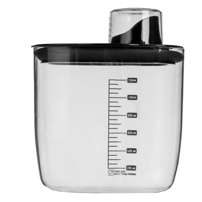 Enë transparente gotë dhe njësi matëse 1.3 L - 1