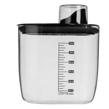 Enë transparente gotë dhe njësi matëse 1.3 L