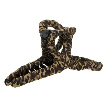 Kapëse flokësh ngjyrë leopardi 13 cm