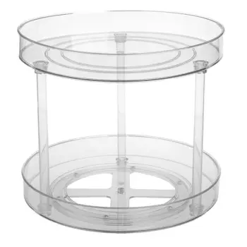 Organizuese rrotulluese me dy shtresa transparente Ø27x24.5cm