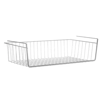 Organizuese kuzhine metalike e varur e bardhë 50x25.5x13.5cm