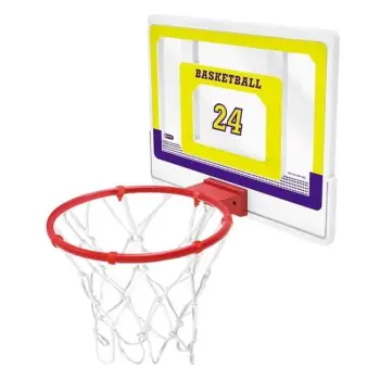 Lodër kosh basketbolli me tabelë dhe top