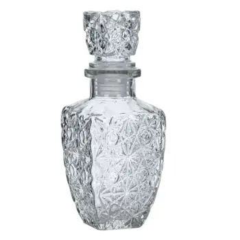 Shishe qelqi për liker me dizajn transparent 250ml