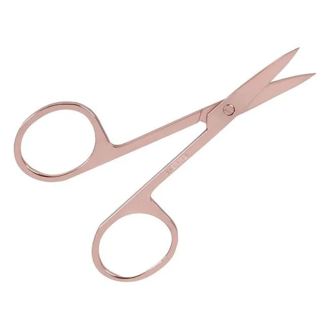 Gërshërë për thonj metalike njgyrë rose gold 9 cm - 1