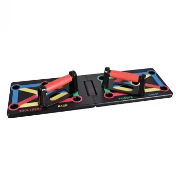 Pajisje për ushtrime stand-up push-up për stabilitet dhe forcë muskulore 64x2x18cm
