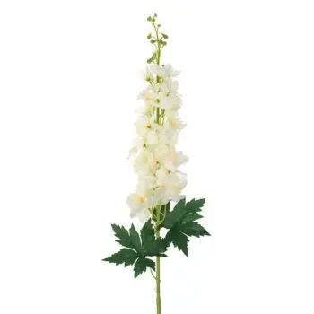 Lule dekorative livando bezhë me kërcell të gjatë 95cm