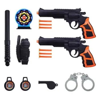 Set armësh dhe aksesorësh policor - 10 copë