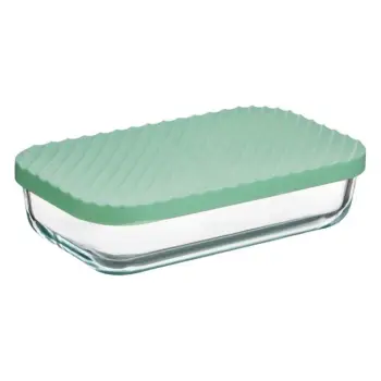 Tas qelqi drejtkëndësh me kapak ngjyrë mente 650 ml