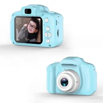 Kamera për fëmijë me 5 video-lojëra me USB 8.5x5x6cm