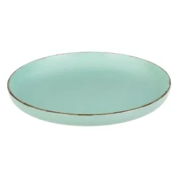 Pjatë servirje për fruta, porcelani "Nordic" në ngjyrë mente 195 cm