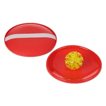 Lojë sportive "Catch Ball" me disqe të kuqe - 2 copë.