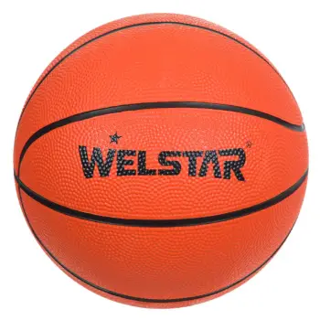 Top basketball portokalli e zezë gome welstar nr.3