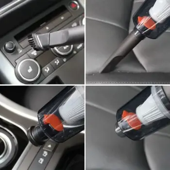 Fshesë mini me vakum portative për makinë 2 në 1 USB 1200MAH