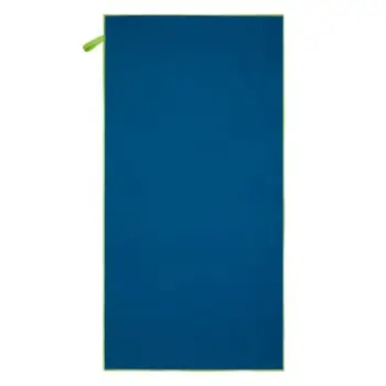 Peshqir palestre mikrofibre blu &amp; tharje e shpejtë 150x75cm