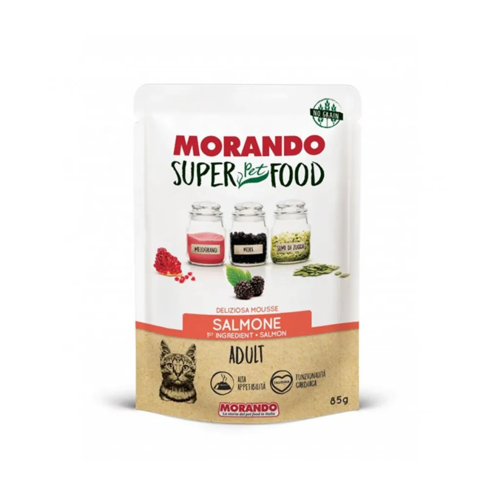 Ushqim Macesh me Salmon 85g - 1