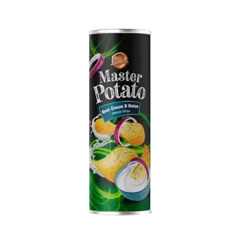 Çips me salcë kosi&qepë Master160gr