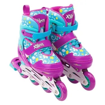 Rrotulla alumini blu fuchsia 34-37